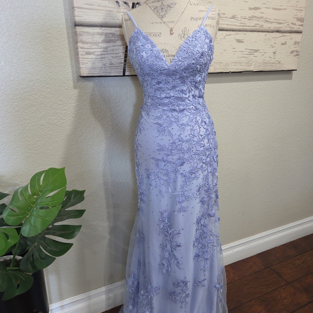 Faviana Lace Gown